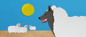 Wolf im Schafspelz