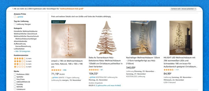 Screenshot-Designer-Weihnachtsbaum-auf-Amazon