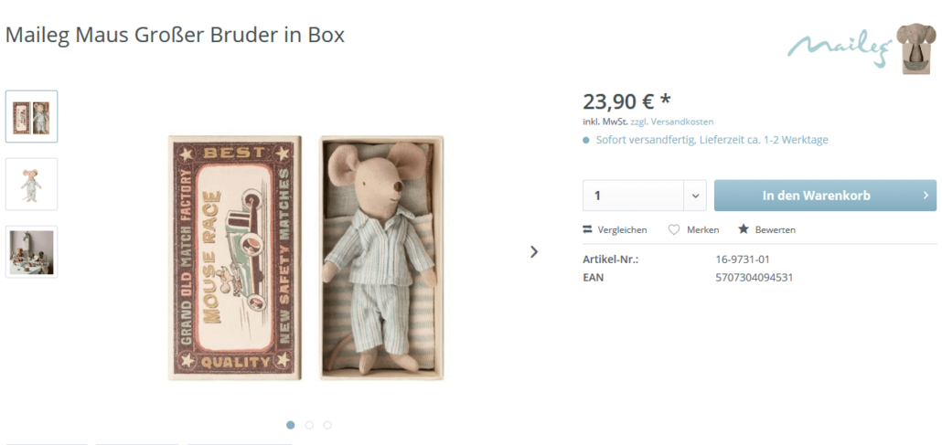 Maus als Geschenk