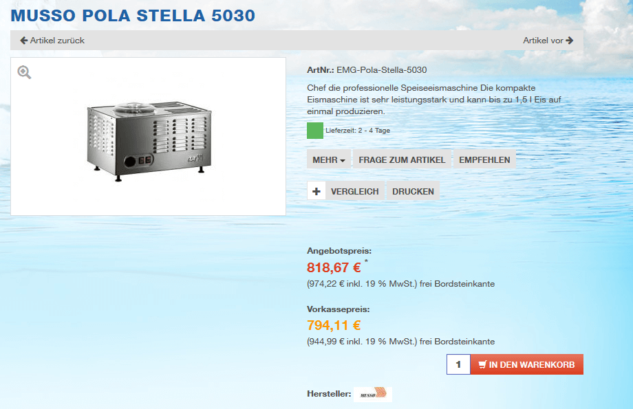 Musso Pola Stella 5030