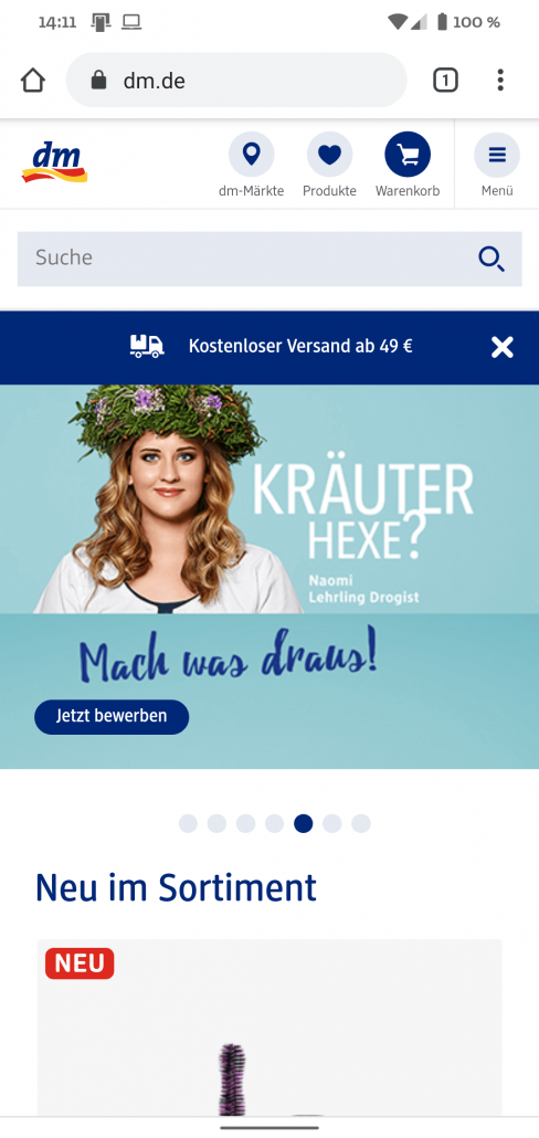 Dm De Die Dm Drogerie Im Internet Mypaketshop Ratgeber