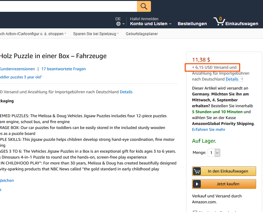 Bei Amazon Com Bestellen Shopping Ratgeber Fur Schweizer