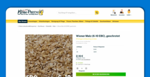 Wiener Malz geschrotet - braupartner