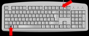 Tastatur Shortcut Screenshot