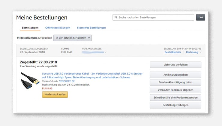 Kundennummer finden amazon Amazon Kreditkarte