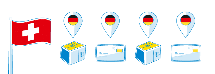 Pakete Briefe Und Warensendungen In Die Schweiz Schicken Lassen